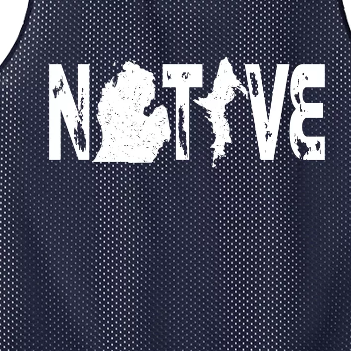 Michigan Native Mesh Reversible Basketball Jersey Tank