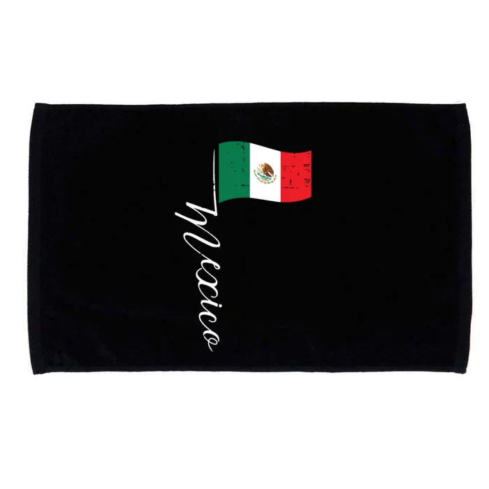 Mexican Independence Day Mexico Flag Vintage Microfiber Hand Towel