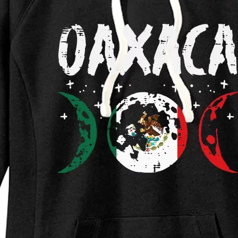 Mexican Independence Day Oaxaca Mexico Moon Women's Fleece Hoodie