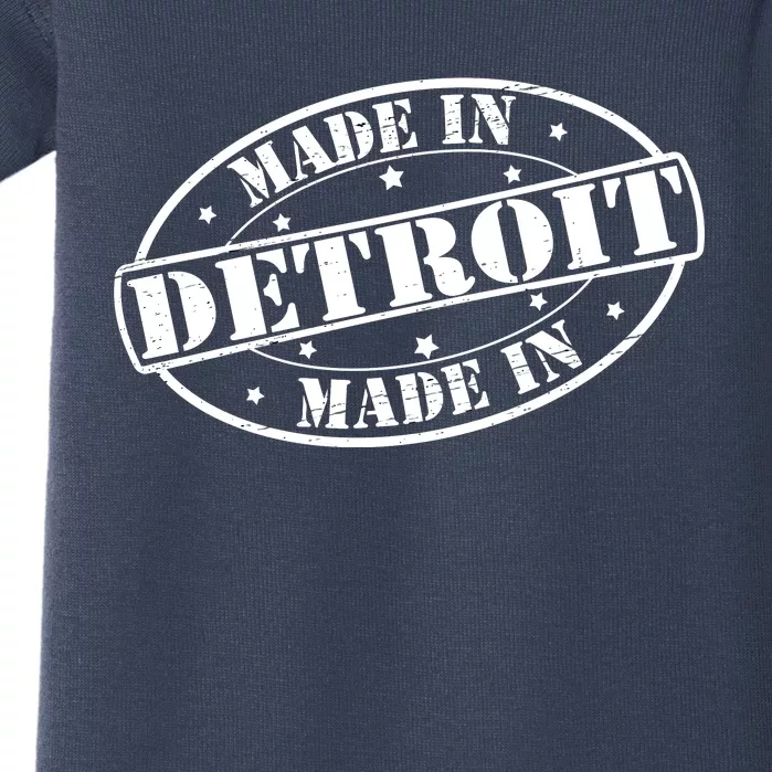 Made In Detroit Baby Bodysuit