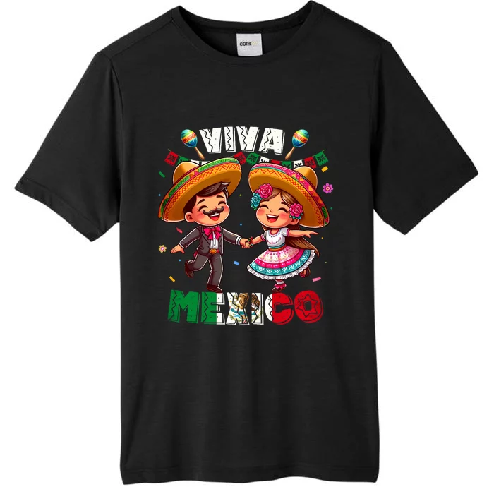 Mexican Independence Day Viva Mexico ChromaSoft Performance T-Shirt