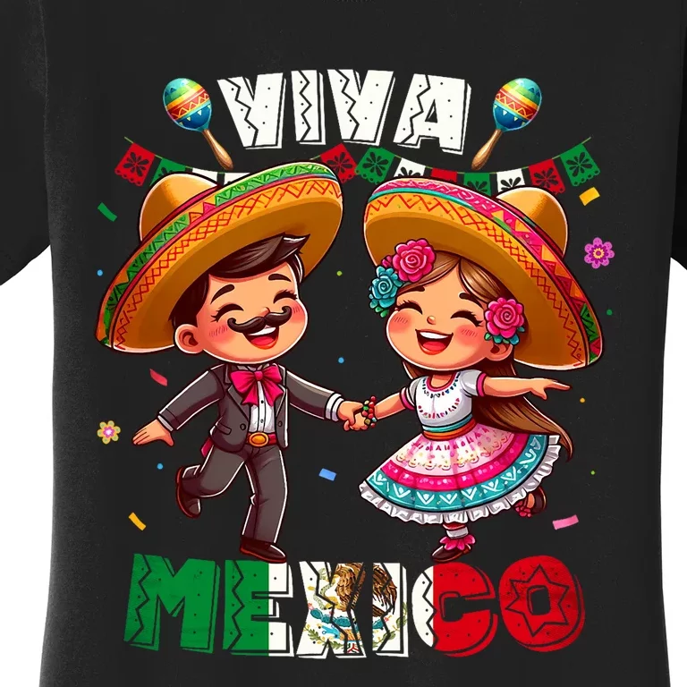 Mexican Independence Day Viva Mexico Women's T-Shirt