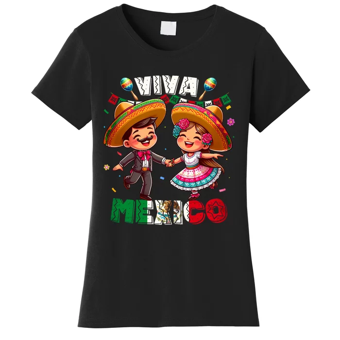 Mexican Independence Day Viva Mexico Women's T-Shirt