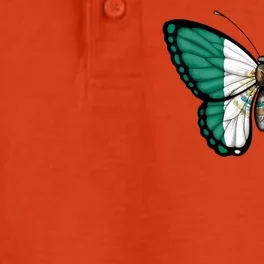 Mexican Independence Day Butterfly Dry Zone Grid Performance Polo