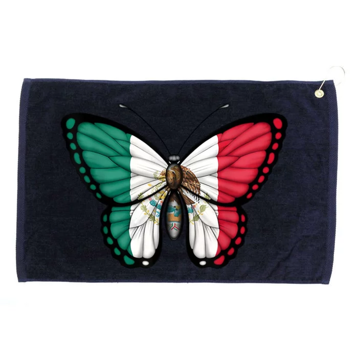 Mexican Independence Day Butterfly Grommeted Golf Towel