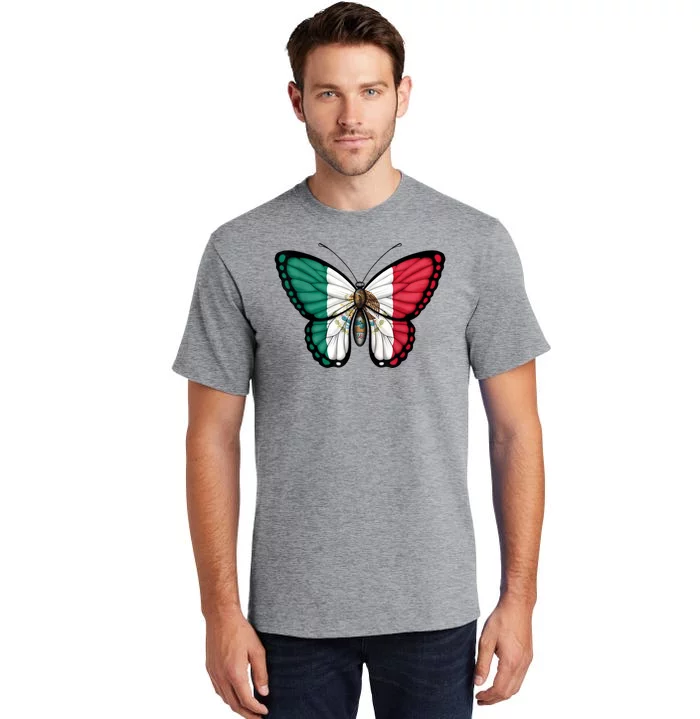 Mexican Independence Day Butterfly Tall T-Shirt