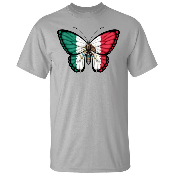 Mexican Independence Day Butterfly Tall T-Shirt