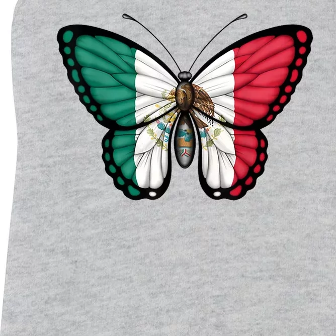 Mexican Independence Day Butterfly Women's Racerback Tank