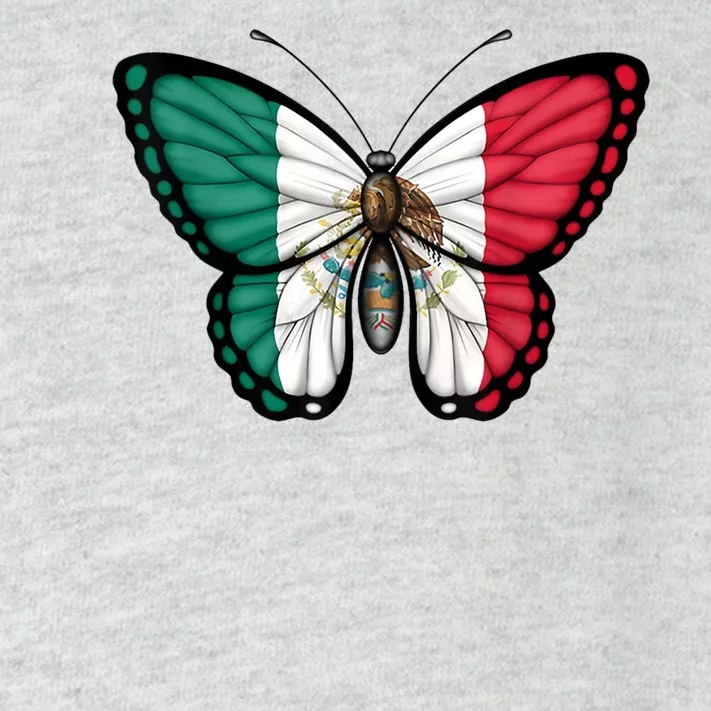 Mexican Independence Day Butterfly Toddler Long Sleeve Shirt