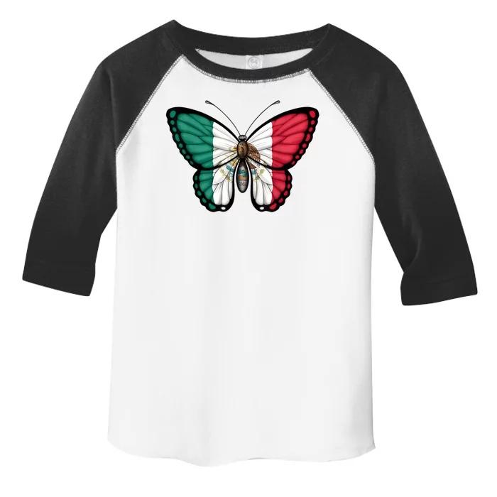 Mexican Independence Day Butterfly Toddler Fine Jersey T-Shirt