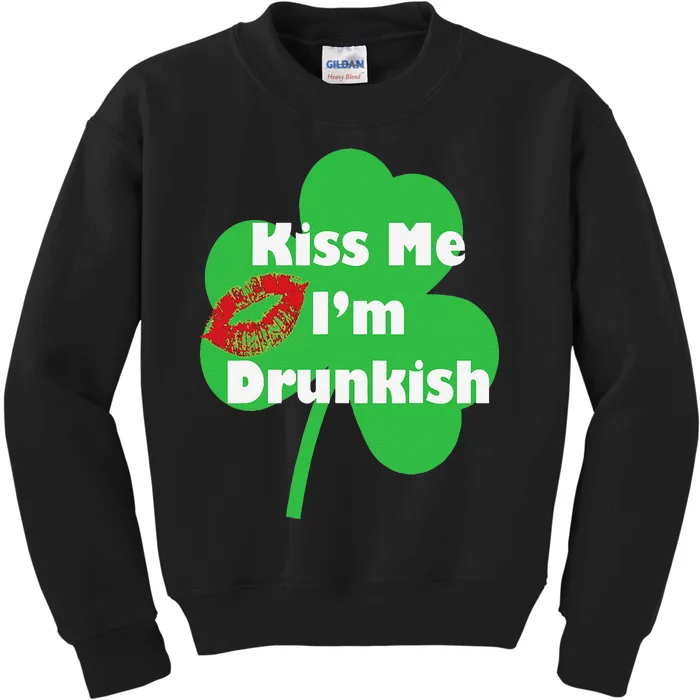 Me I'm Drunkish Saint Patrick's Day Kids Sweatshirt