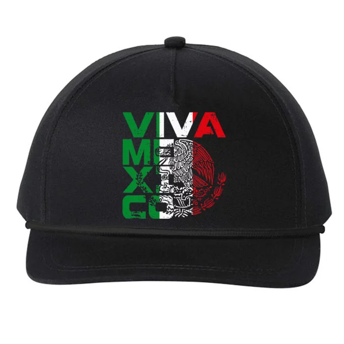 Mexican Independence Day Viva Mexico Snapback Five-Panel Rope Hat