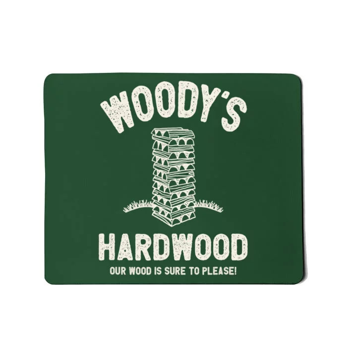 Mens Inappropriate Dirty Adult Humor Funny Woody's Hardwood Mousepad