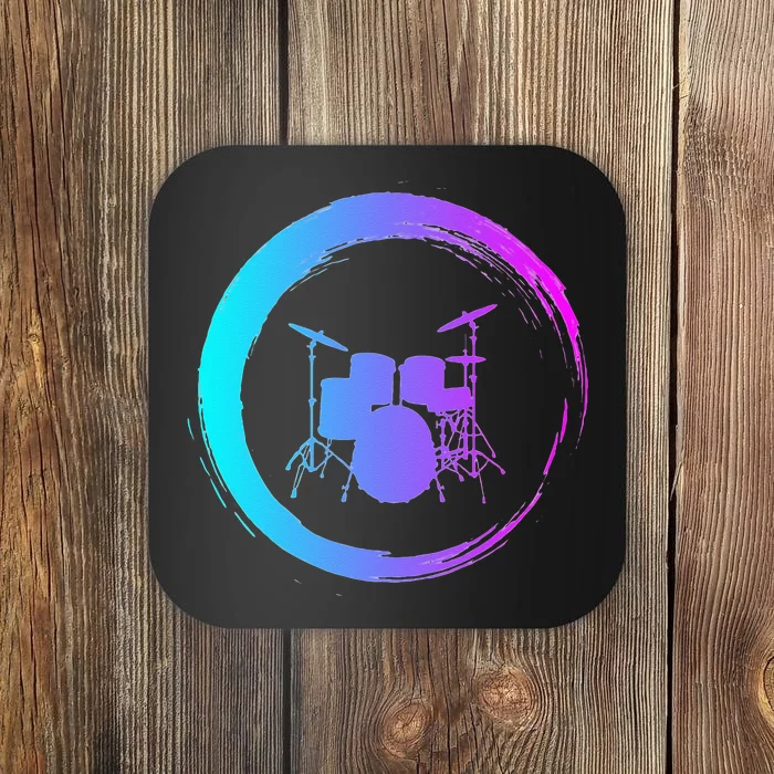 Musical Instrument Drummer Drums Musician Coaster