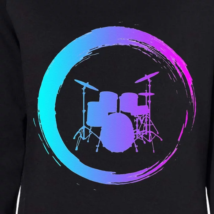 Musical Instrument Drummer Drums Musician Womens California Wash Sweatshirt