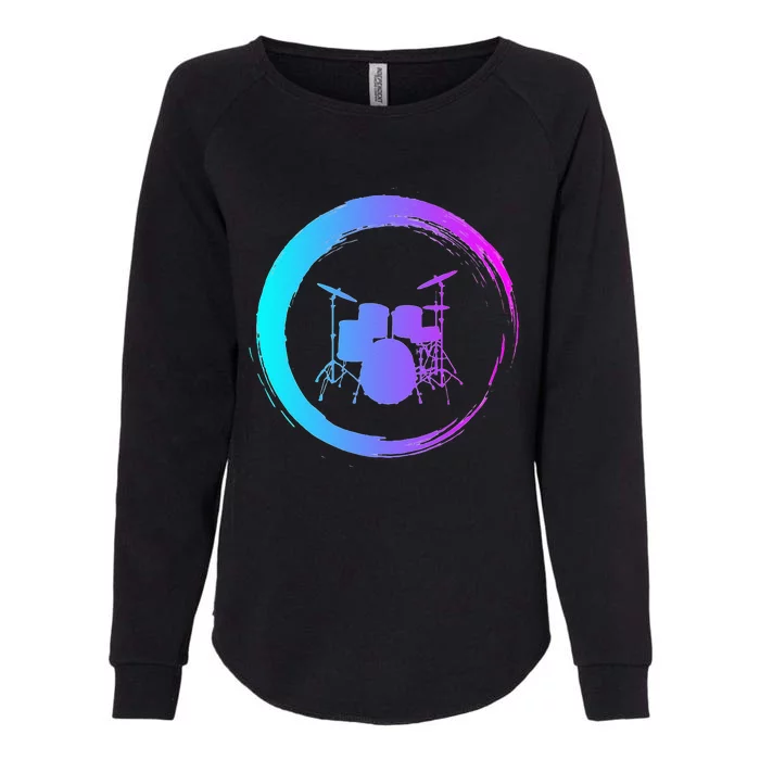 Musical Instrument Drummer Drums Musician Womens California Wash Sweatshirt