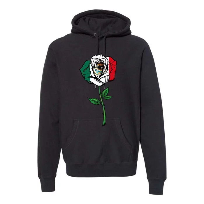 Mexican Independence Day Butterfly Mexico Premium Hoodie