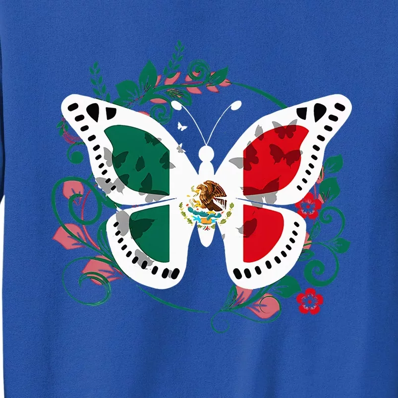 Mexican Independence Day Butterfly Mexico Sweatshirt