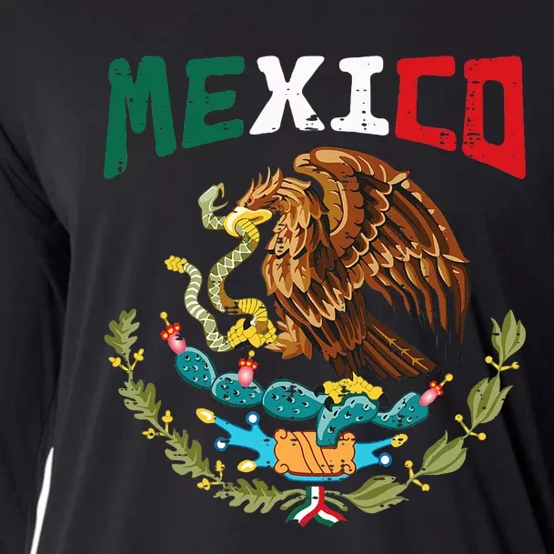 Mexican Independence Day Mexico Cooling Performance Long Sleeve Crew