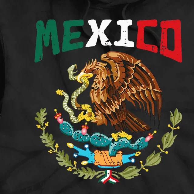 Mexican Independence Day Mexico Tie Dye Hoodie