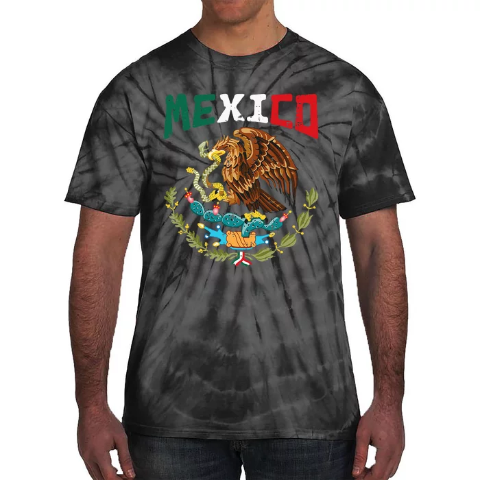 Mexican Independence Day Mexico Tie-Dye T-Shirt