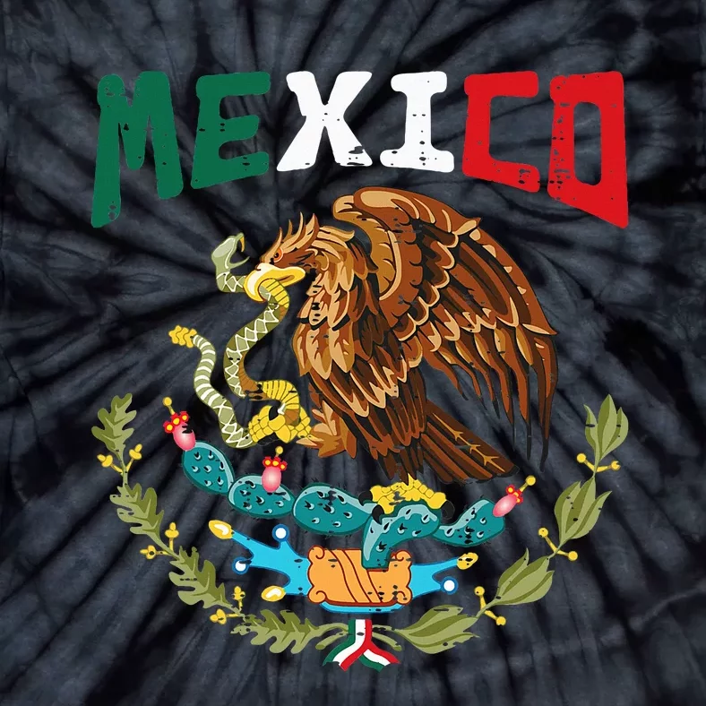 Mexican Independence Day Mexico Tie-Dye T-Shirt