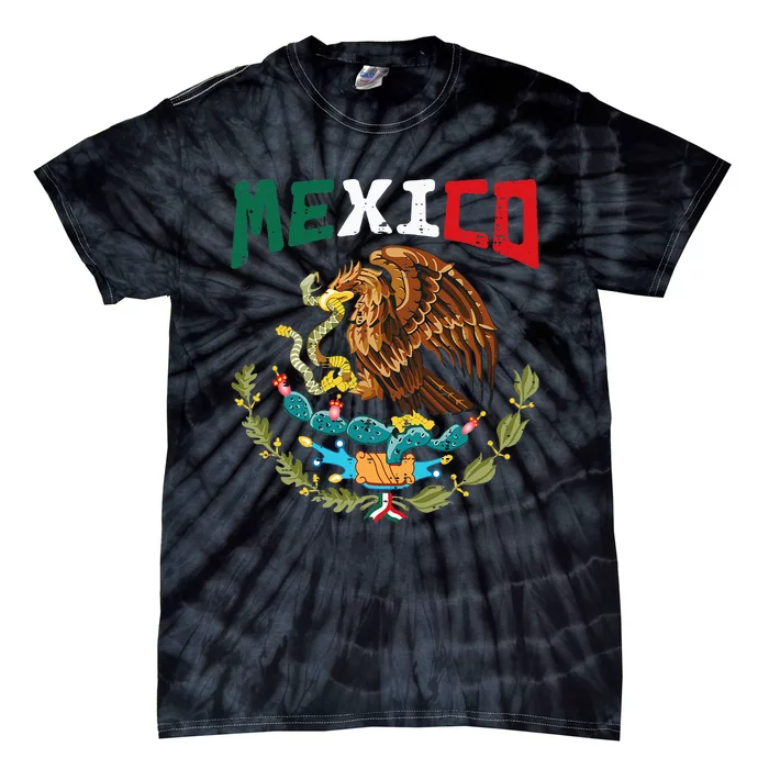 Mexican Independence Day Mexico Tie-Dye T-Shirt