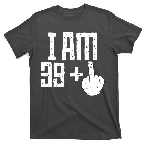 Middle Finger 40th Birthday Funny T-Shirt