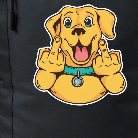 Middle Finger Dog Daily Commute Backpack