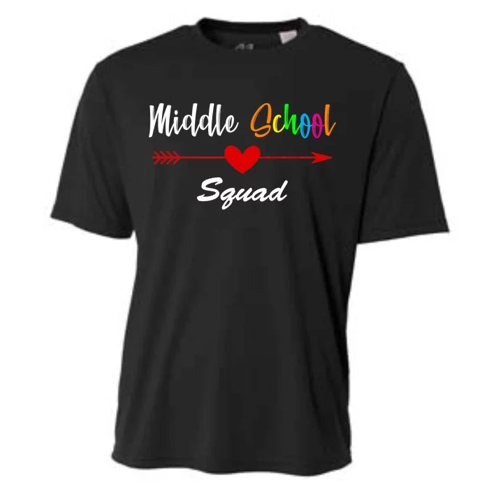 Middle School Squad Cooling Performance Crew T-Shirt