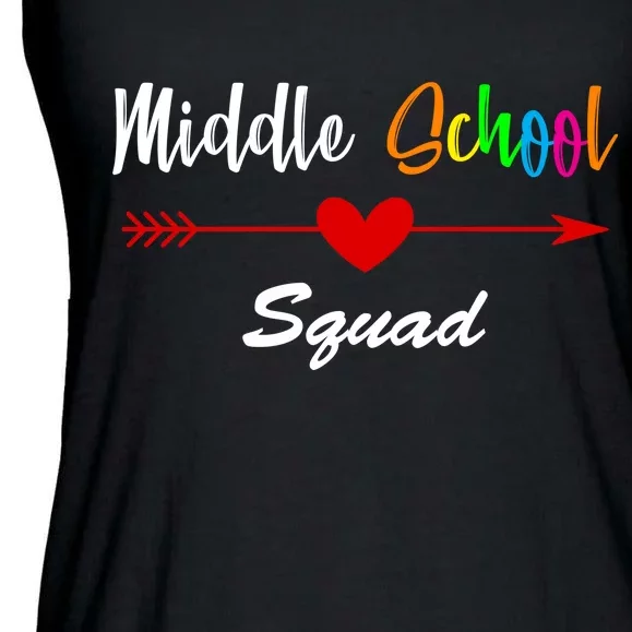 Middle School Squad Ladies Essential Flowy Tank