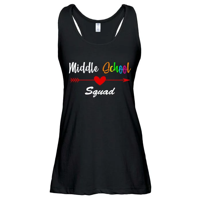 Middle School Squad Ladies Essential Flowy Tank