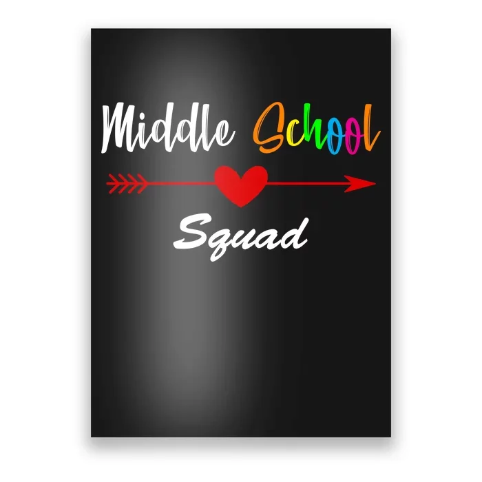 Middle School Squad Poster