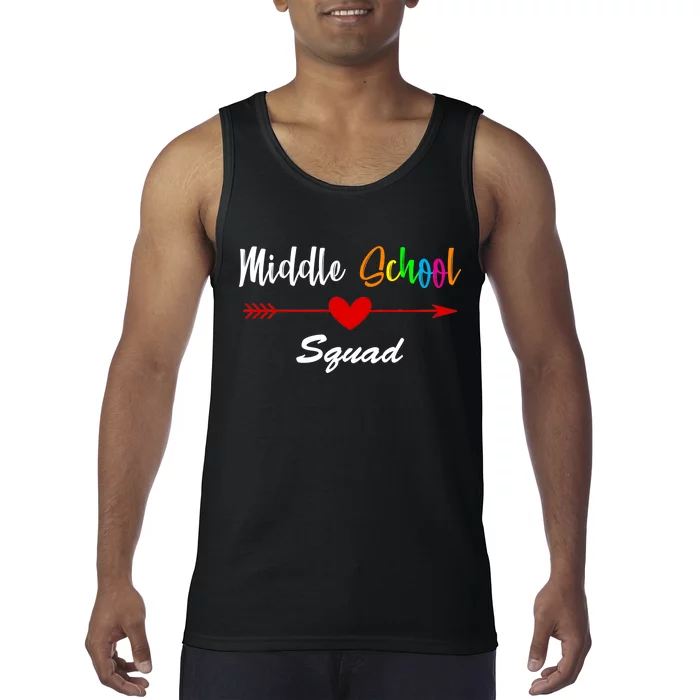 Middle School Squad Tank Top