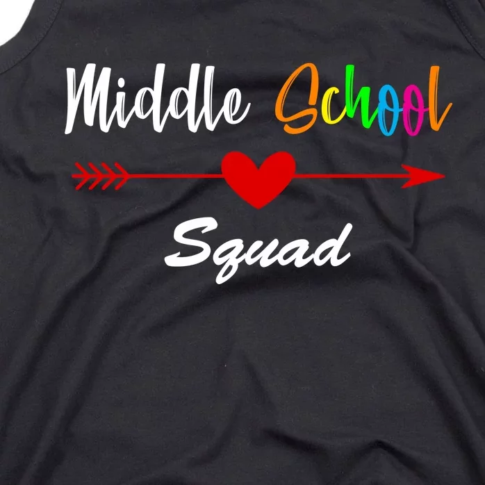 Middle School Squad Tank Top