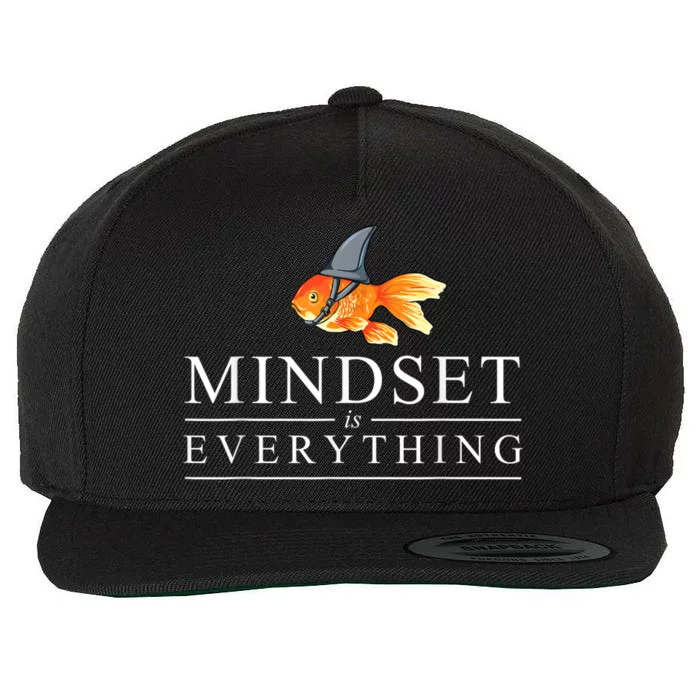 Mindest Is Everything Motivational Quote Inspiration Wool Snapback Cap