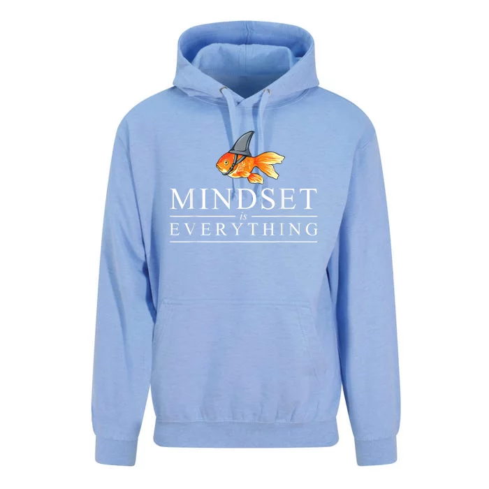 Mindest Is Everything Motivational Quote Inspiration Unisex Surf Hoodie