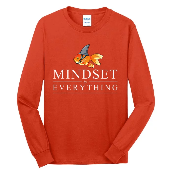 Mindest Is Everything Motivational Quote Inspiration Tall Long Sleeve T-Shirt