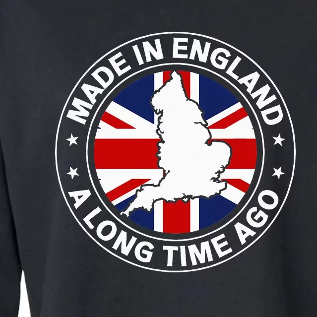 Made In England A Long Time Ago Uk Great Britain Cropped Pullover Crew