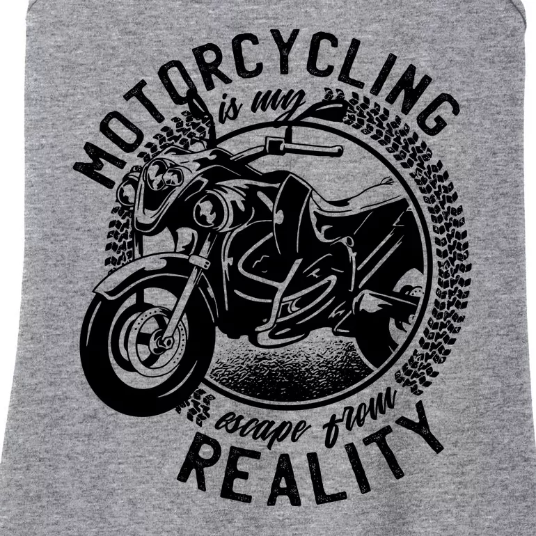 Motorcycling Is Escape From Reality Ladies Essential Tank