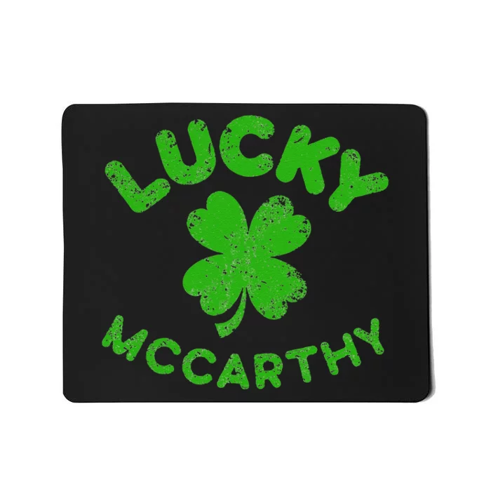 McCarthy Irish Family Saint Patrick's Day Irish McCarthy Mousepad