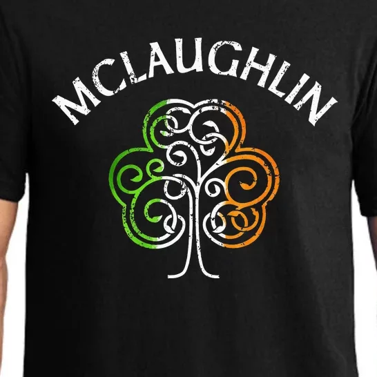 McLaughlin Irish Family Name Pajama Set