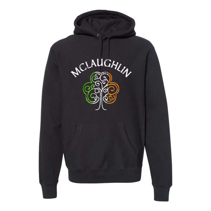 McLaughlin Irish Family Name Premium Hoodie