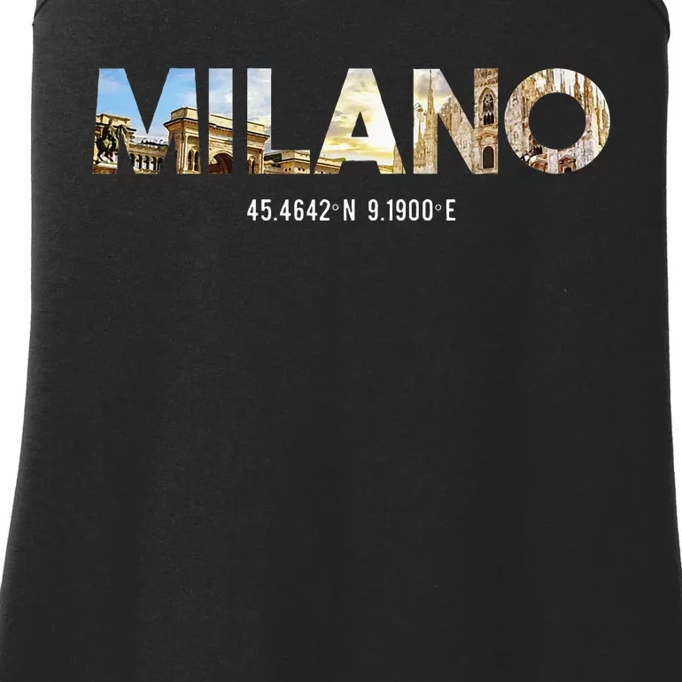 Milano Italy Fashion Italian Native Milano Italia Ladies Essential Tank