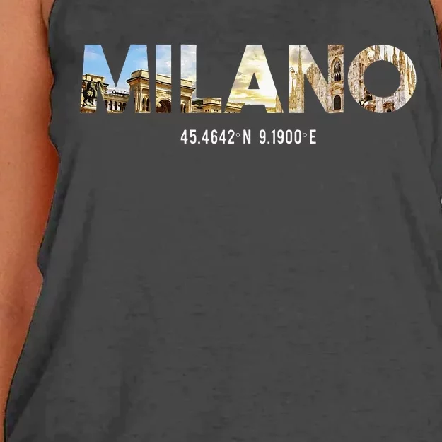 Milano Italy Fashion Italian Native Milano Italia Women's Knotted Racerback Tank