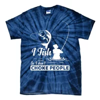 I Fish So I Don't Choke People Funny Sayings T-Shirt design vector