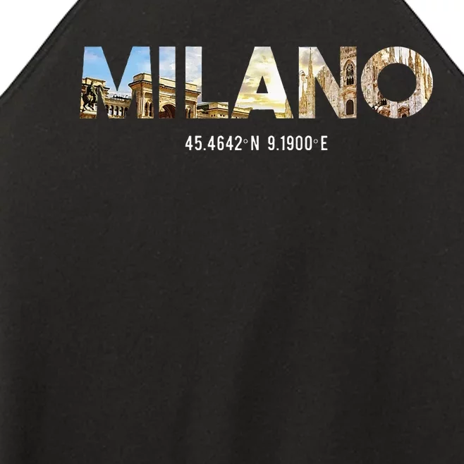 Milano Italy Fashion Italian Native Milano Italia Women’s Perfect Tri Rocker Tank