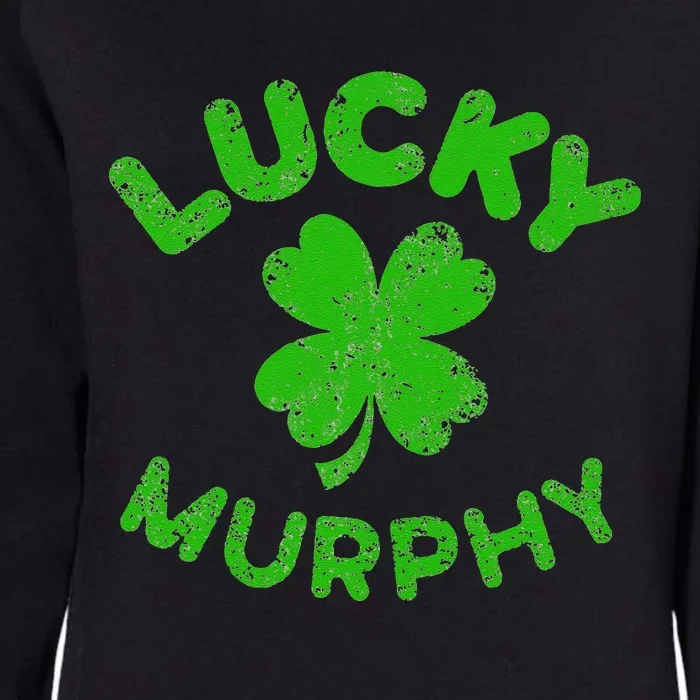 Murphy Irish Family Saint Patrick's Day Irish Murphy Womens California Wash Sweatshirt