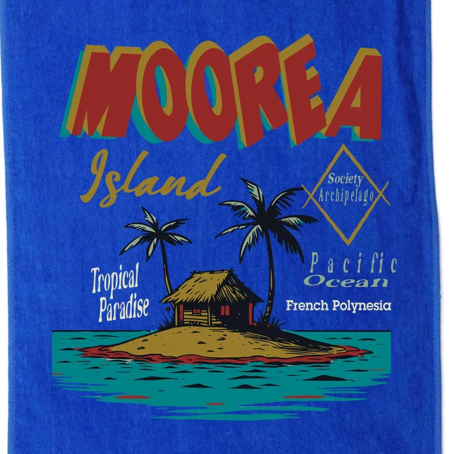 Moorea Island French Polynesia Platinum Collection Golf Towel