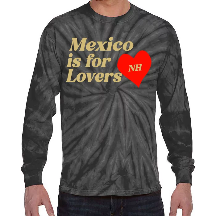 Mexico Is For Lovers Tie-Dye Long Sleeve Shirt